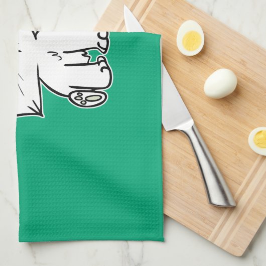 Linge De Cuisine Hugs time (Quart Plié)