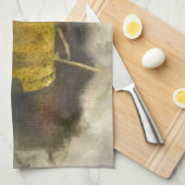 Linge De Cuisine Huile d'olive et olives (Quart Plié)