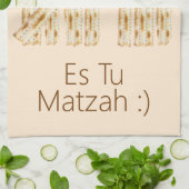 Linge De Cuisine Huit jours de Matzah (Plié)