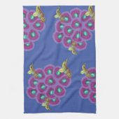 Linge De Cuisine Hummingbirds Hibiscus Floral Art (Vertical)
