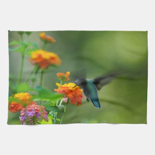 Linge De Cuisine Humms d'été (Horizontal)