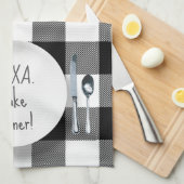 Linge De Cuisine Humour de commande Alexa (Quart Plié)