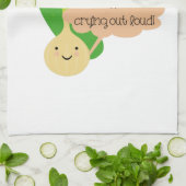 Linge De Cuisine Humour de conserves au vinaigre et d'oignon (Plié)