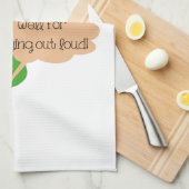 Linge De Cuisine Humour de conserves au vinaigre et d'oignon (Quart Plié)