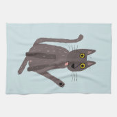 Linge De Cuisine Humour drôle de chat (Horizontal)