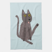 Linge De Cuisine Humour drôle de chat (Vertical)