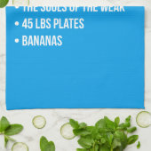 Linge De Cuisine Humour drôle de séance d'entraînement de nouveauté (Plié)