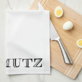 Linge De Cuisine Humour juif Schmutz (Quart Plié)