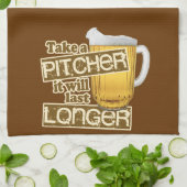 Linge De Cuisine Humour potable de bière drôle (Plié)