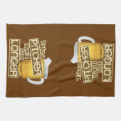 Linge De Cuisine Humour potable de bière drôle (Horizontal)