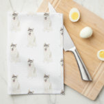 Linge De Cuisine Husky<br><div class="desc">J'adore ce motif doux d'une illustration d'aquarelle de chien coquine parce que c'est assez classique pour servir comme une pièce neutre, mais pops comme une pièce isolée ! C'est l'ajout parfait à n'importe quelle chambre familiale, garderie, bureau, ou même la grotte homme! Pour les cadeaux les plus sucrés, ajoutez plus...</div>