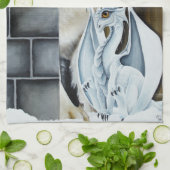 Linge De Cuisine Husky Chig White Dragon Adventure (Plié)