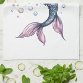 Linge De Cuisine Hybride de sirène et de licorne (1) (Plié)