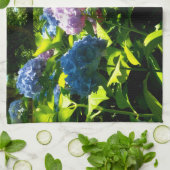 Linge De Cuisine Hydrangea Flower Garden Kitchen Towel (Plié)