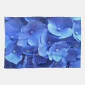Linge De Cuisine Hydrangeas bleu foncé (Horizontal)
