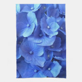 Linge De Cuisine Hydrangeas bleu foncé (Vertical)