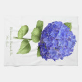 Linge De Cuisine Hydrangée bleue (Horizontal)
