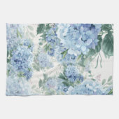 Linge De Cuisine Hydrangée bleue (Horizontal)