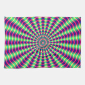 Linge De Cuisine Hypnotic rings and Beams (Horizontal)