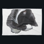 Linge De Cuisine I Can't Even Right Meow<br><div class="desc">Introducing Binx... This humorous image features a black-and-white tuxedo cat curled up with one paw dramatically covering his face, as if he has completely given up on the day. With his head tucked down and eyes hidden, the cat looks adorably fed up—like he just heard the most ridiculous thing imaginable...</div>