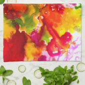 Linge De Cuisine I couleur de coeur (Plié)