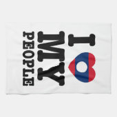 Linge De Cuisine I Heart (Love) My Lao People (Horizontal)