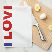 Linge De Cuisine I Love 45 (Quart Plié)