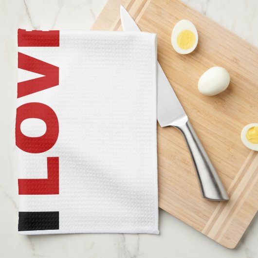 Linge De Cuisine I Love 45 (Quart Plié)