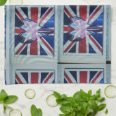 Linge De Cuisine I Love England Art Print (Plié)