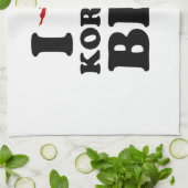 Linge De Cuisine I Love Korean BBQ (고 기 구 이) (Plié)