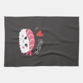 Linge De Cuisine I Love Sushi Japonais fruits de mer (Horizontal)