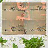 Linge De Cuisine I Love USA (Plié)