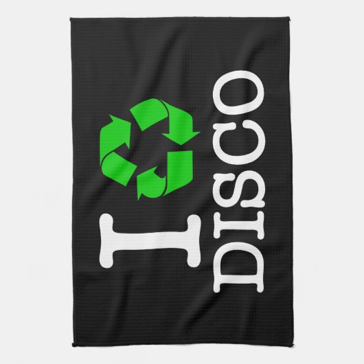 Linge De Cuisine I Recycle Disco (Vertical)