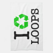 Linge De Cuisine I Recycler les boucles (Vertical)