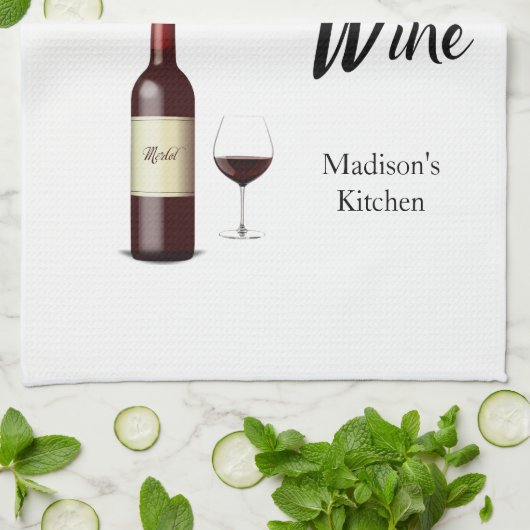 Linge De Cuisine "I Speed Fluent Wine" Bar/ (Plié)