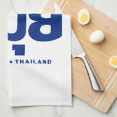 Linge De Cuisine I ❤ Thaïlande de Samui de KOH de coeur (amour) (Quart Plié)