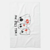 Linge De Cuisine I Will Stab You Ghost Nurse Funny RN Halloween Gho (Vertical)