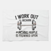 Linge De Cuisine I Work Out (Horizontal)