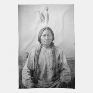 Linge De Cuisine Icône amérindienne : le chef lakota Sitting Bull