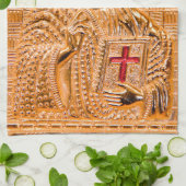 Linge De Cuisine Icône d'or de Jésus-Christ (Plié)