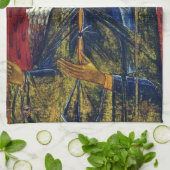 Linge De Cuisine Icône orthodoxe Saint Ange Gabriel (Plié)