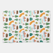 Linge De Cuisine Icônes de Californie (Horizontal)