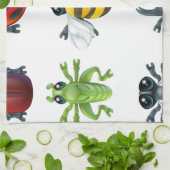 Linge De Cuisine Icônes d'insecte d'insecte (Plié)