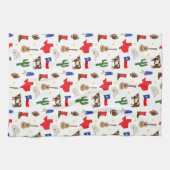 Linge De Cuisine Icônes du Texas (Horizontal)