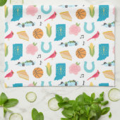 Linge De Cuisine Icônes Indiana (Plié)