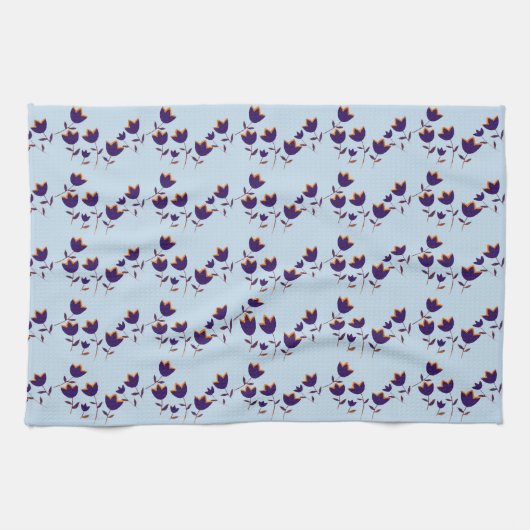 Linge De Cuisine Idées florales / Thème fleuri (Horizontal)