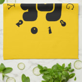 Linge De Cuisine Idéogramme de chien personnalisé Chinois Année Zod (Plié)