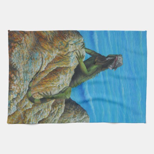 Linge De Cuisine Iguana (Horizontal)