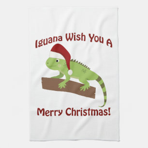 Linge De Cuisine Iguana Vous Souhaite Un Joyeux Noël