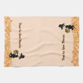 Linge De Cuisine Il est temps pour Thanksgiving Pilgrim Towers (Horizontal)